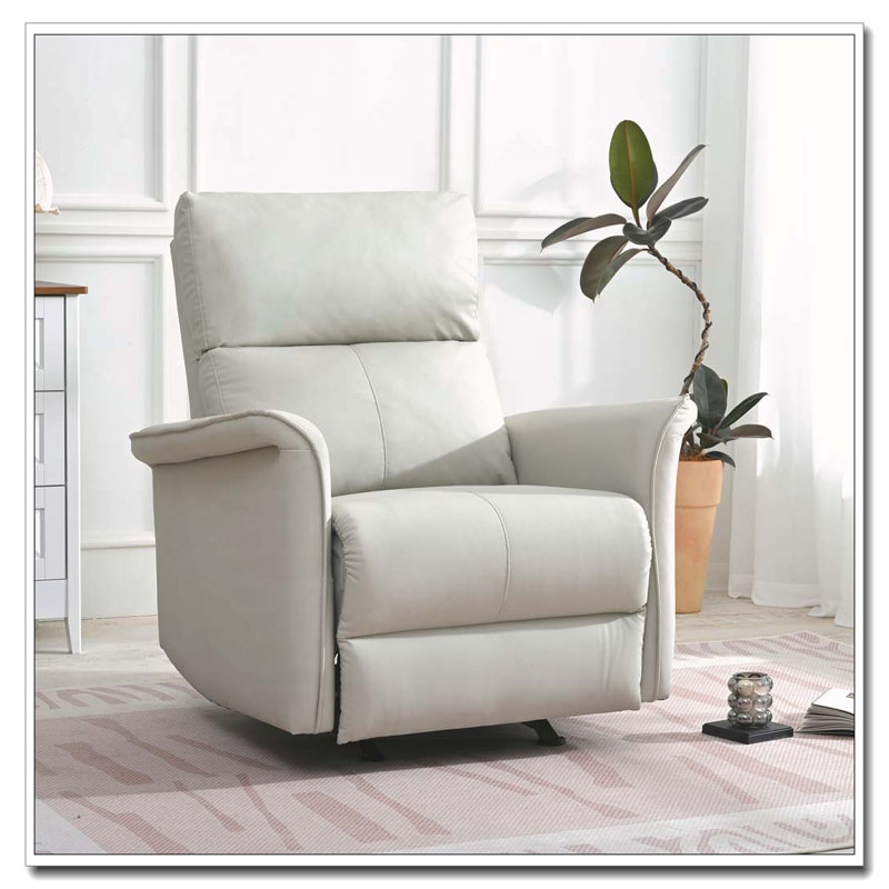 Fauteuil inclinable électrique à bascule, Simili cuir, PU Light Gray1
