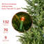 Cèdre artificiel de Noël pré-éclairé avec 70 lumières-129281961