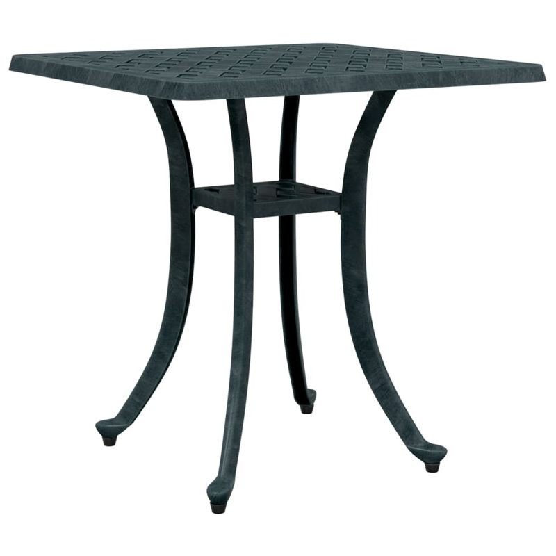 Anandita Square Outdoor Bistro Table , 53cm cm W 53cm cm D, Green/Green