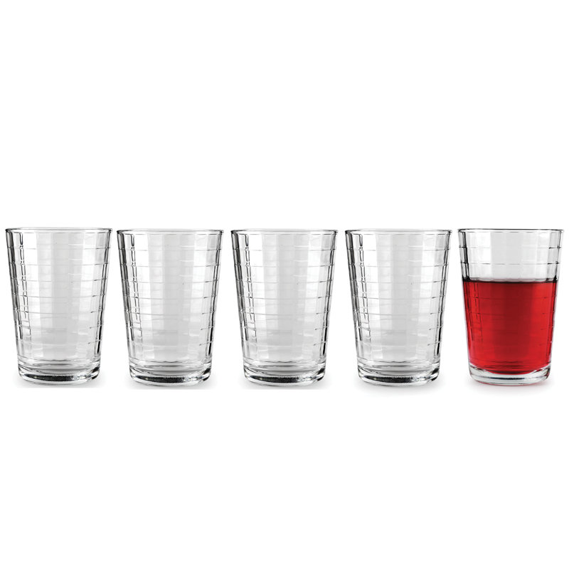 Ensemble de matrices de 10 à 7 oz. Verres à jus