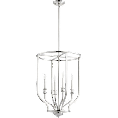 Lustre géométrique à 4 lumières Falbo