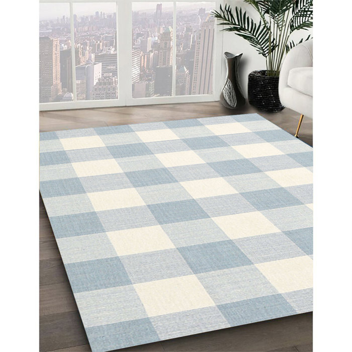 Bless international Blue/White Rug | Wayfair