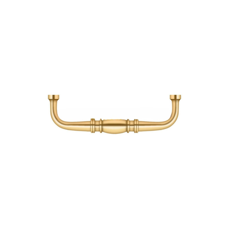 Colonial Bar / Handle Pull, PVD Polished Brass