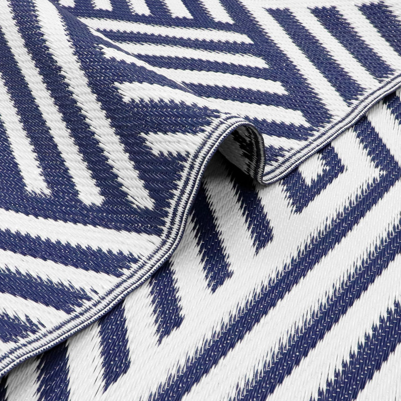 Geometric 120cm X 170cm Indoor / Outdoor Area Rug