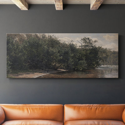 Série paysage - DCXIX - Toile tendue avec châssis - Prêt à accrocher