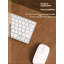 Tapis de bureau en cuir pour ordinateur, très grand tapis de souris pour bureau, tapis de bureau