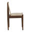 Chaise d'appoint en noyer Kampsville
