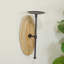 Applique murale ovale en bois 11 po