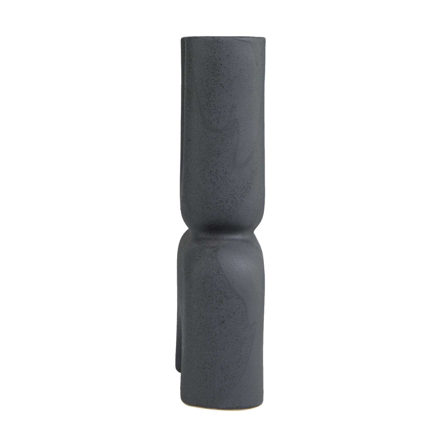 Sharee Stoneware Table Vase, Black