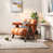 Cuir orange Leathaire