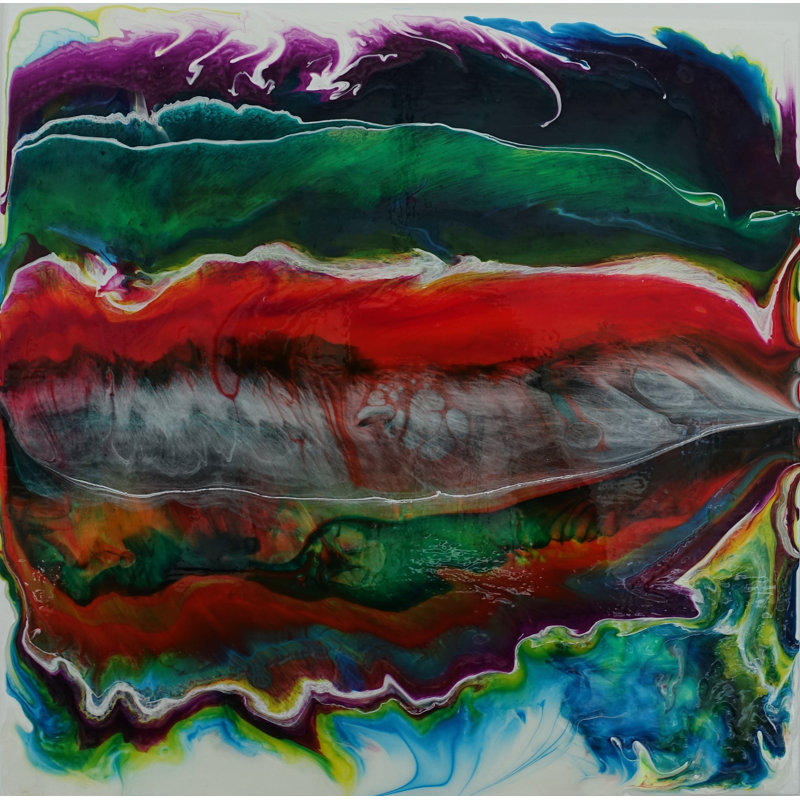 River Of Color Painting by Cynthia White