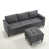 Velours gris velours est en rupture de stock