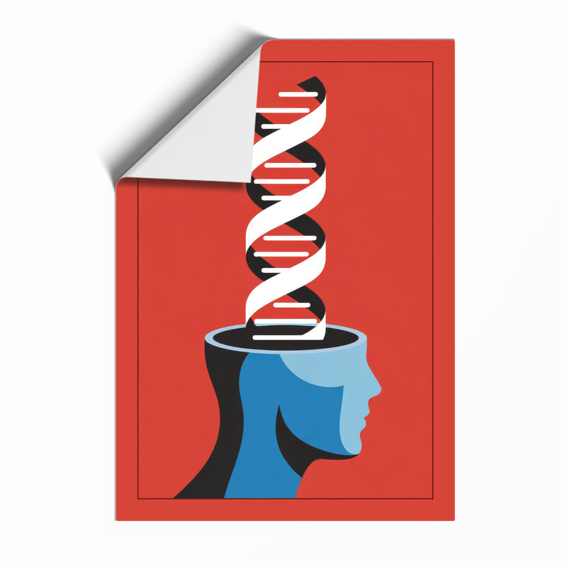 Mind In Motion Modern - Print, Unframed, A4 - 29.7 x 21.0 cm