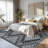 Washable Rugs for Living Room Boho Area Rugs Diamond Print Non Slip Large Kids Bedroom Carpet Farmhouse Indoor Stain Resistant Carpet for Dining Room Playroom-679554360