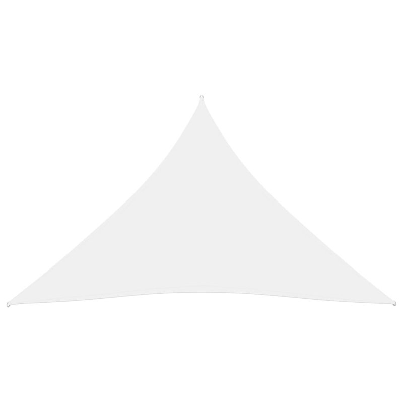Naplate 6m x 6m x 6m Triangle Shade Sail, White