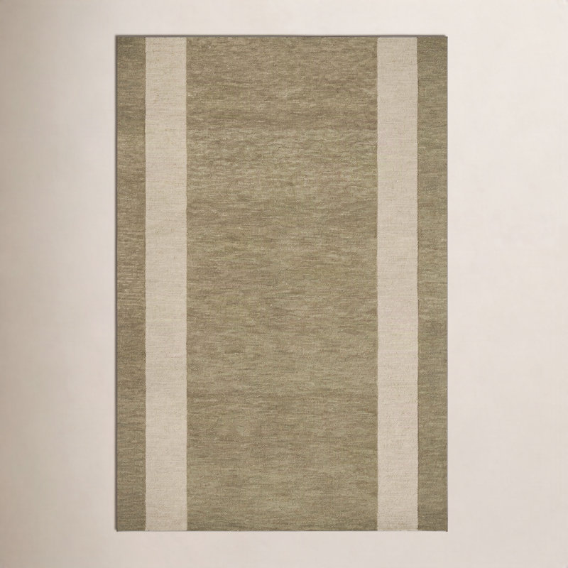 Leanne Ford x Loloi Craven Light Olive / Oatmeal Area Rug, Rectangle 7'9" x 9'9"