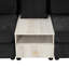 Canapé modulaire rembourré avec accoudoirs de rangement et console centrale pour salon Modern-84966301