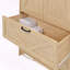 4 Doors Wardrobe Closet Mirror LED Drawers Hanging Rod