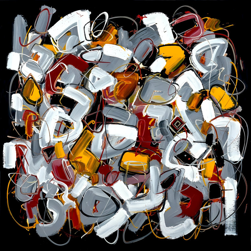 Urban Choreography, 30" H x 30" W
