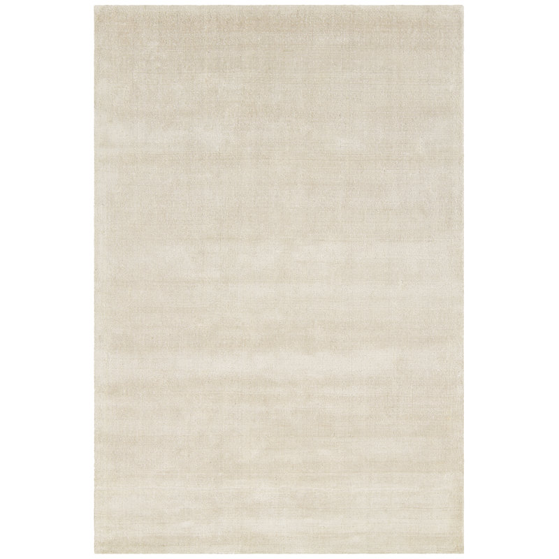 Sopris Hand Loomed Modern Area Rug in Ivory, Rectangle 5' x 7'6"