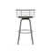 Tabouret de bar et de comptoir pivotant en bois massif Friedell