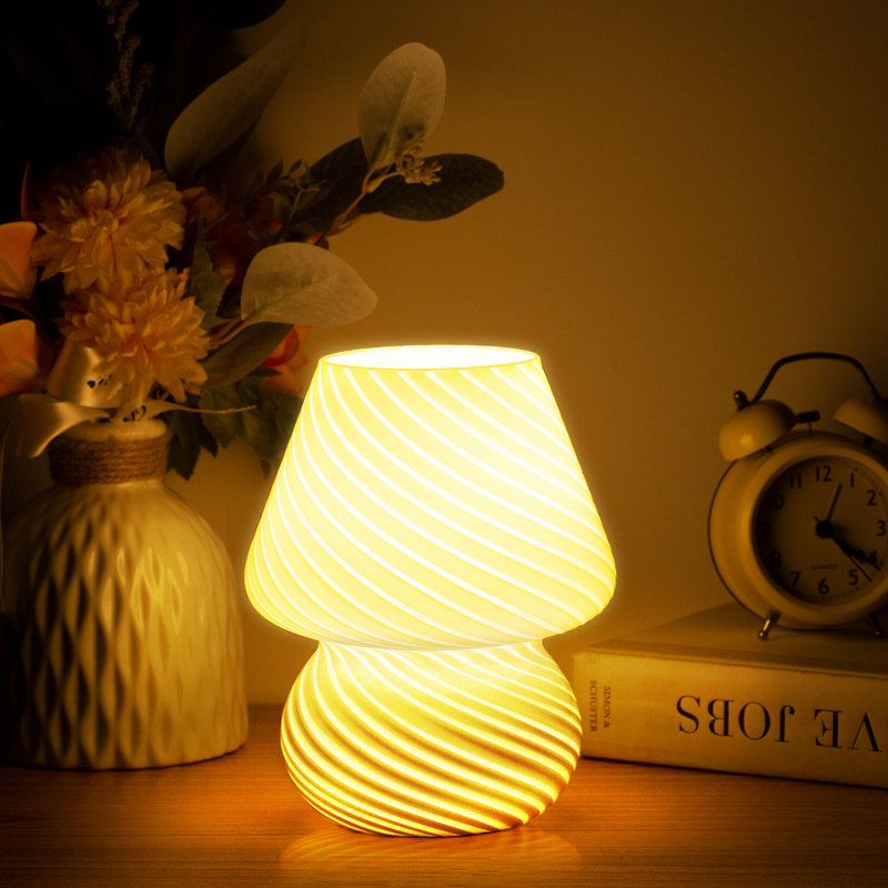 Lampe de table en verre à intensité variable pour enfants Jaide
