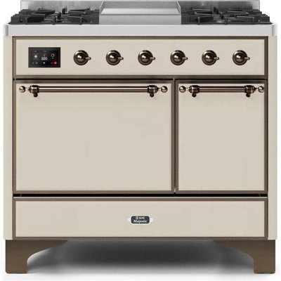 Cuisinière à double carburant ILVE Majestic II 40 po