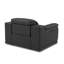 Fauteuil inclinable électrique en cuir italien Kingswood-50816723