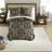 Durable Polyester King Bedding Sets, Chenille Jacquard, Home Comfort