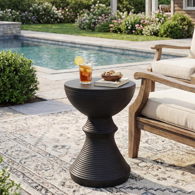Reese Mgo Semicircle Side Table