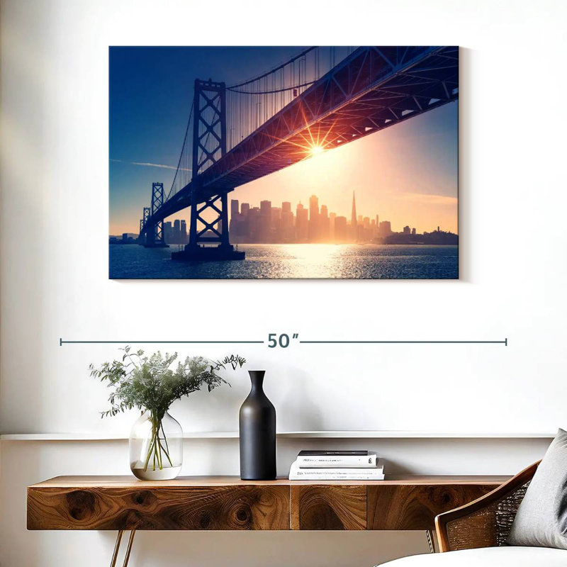 Bay Bridge, 26" H x 39" W