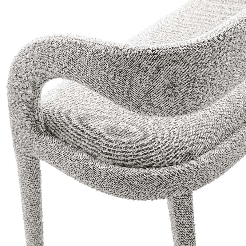Banc d'appoint en tissu Modway Pinnacle Boucle, Taupe