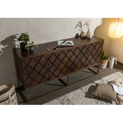 183cm Solid Wood Sideboard