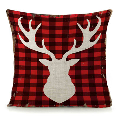  Coussin décoratif en lin intérieur / extérieur Reindeer