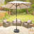1.17kg Plastic Free Standing Umbrella Base