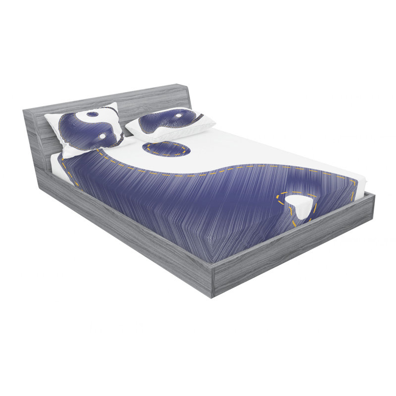 Joto Microfiber Sheet Set, Queen Sheet Set with Fitted Sheet
