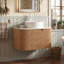 24" Wall Mounted Single Sink Bathroom Vanity with Engineered Marble Top-1816400524
