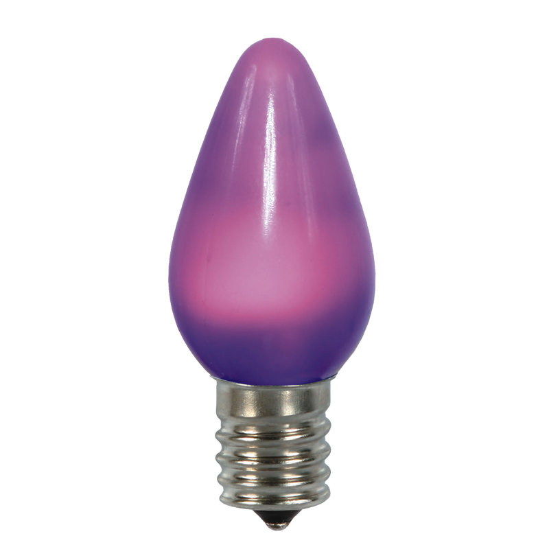 Ampoules de rechange Vickerman C7 à DEL en céramique, paquet de 25, Mauve, 0.09