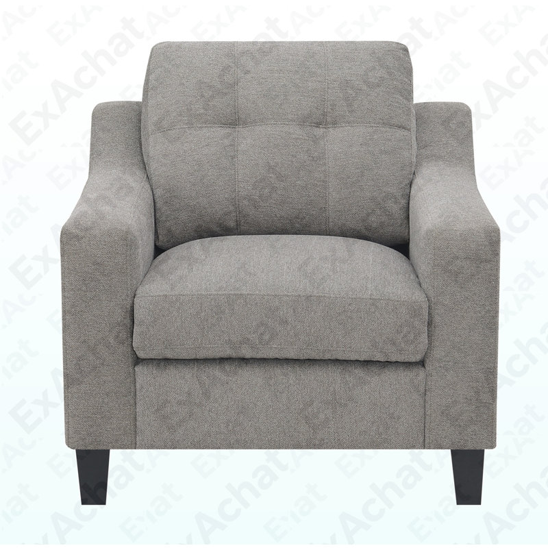 Fauteuil d'appoint gris