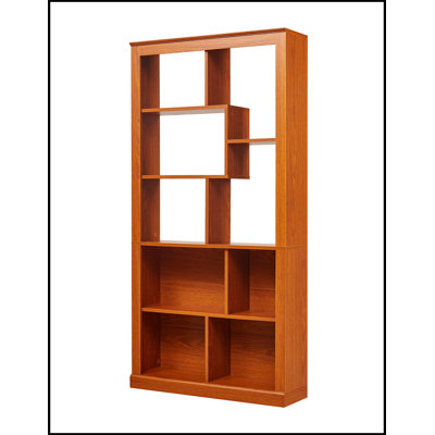 Wood Bookshelf with open shelves