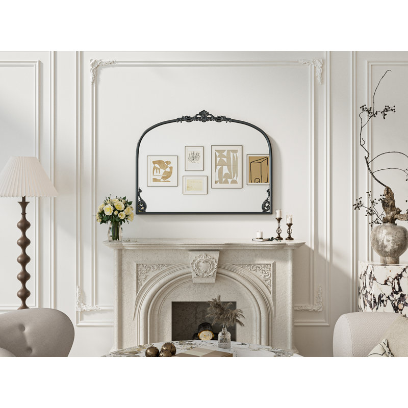  Miroir d'appoint Kalie, Noir antique, 30 po x 40 po