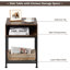 Ensemble de tables de bout avec rangement