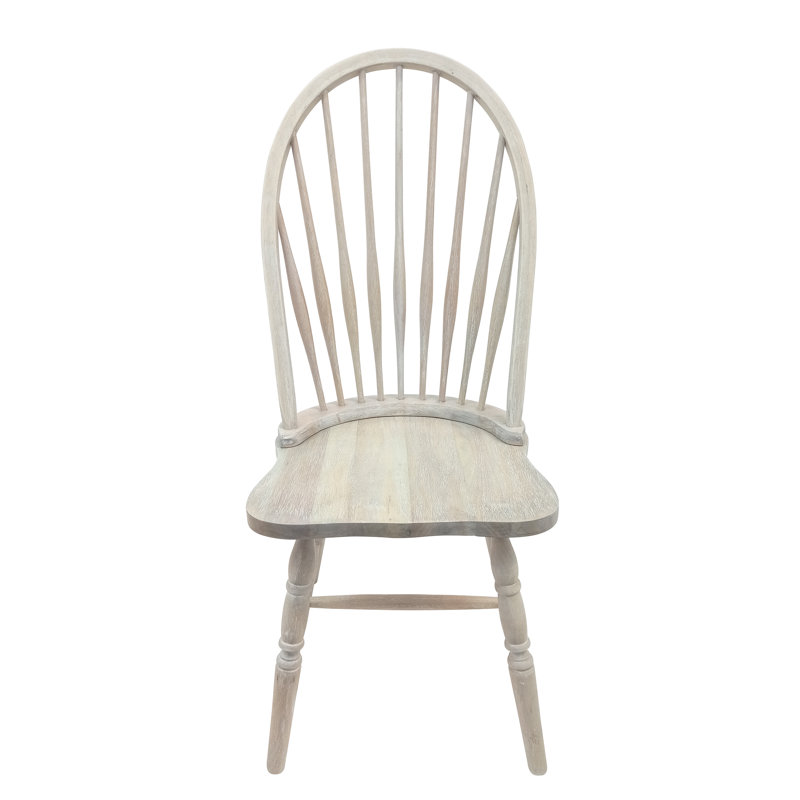 Wisconsin 17.25'' H Solid Wood Side Chair, Natural Driftwood
