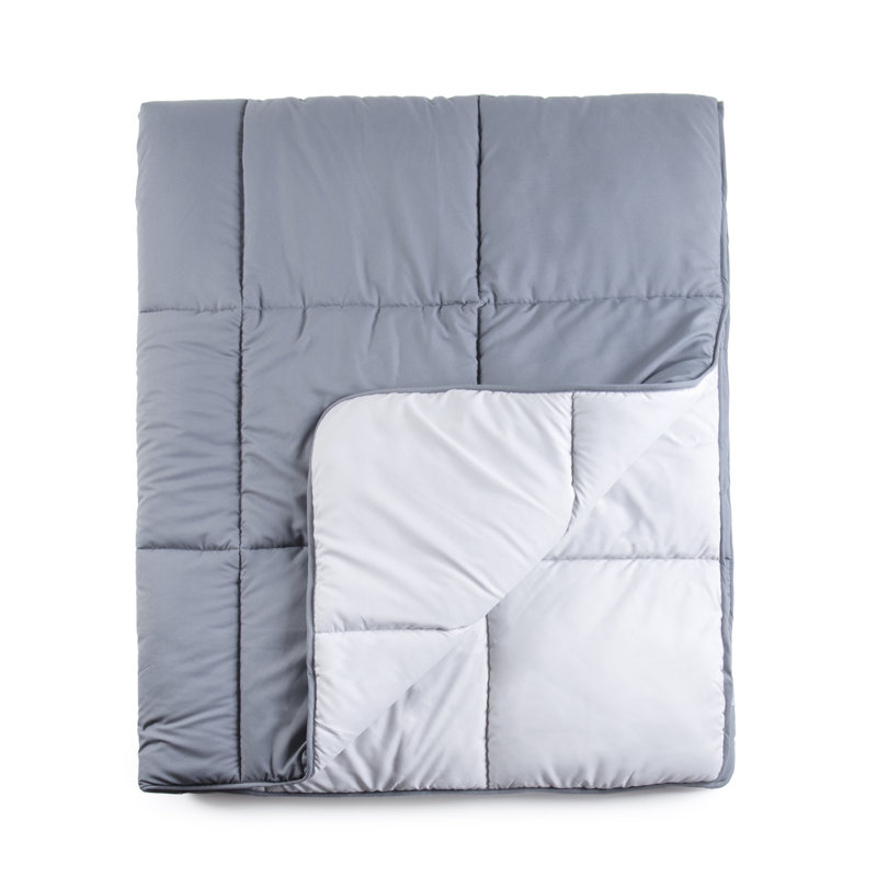 Comforter, Gray