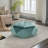Elegant Velvet Storage - Polygon Diamond , Footrest And Seating For Living Room, 34"L X 30.5"W 13.5"H Ideal-564393577