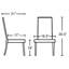 Chaise Parson rembourrée en similicuir de style urbain Urban, ensemble de 2-434606778