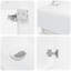 Single Bathroom Vanity with Ceramic Basin-299505049