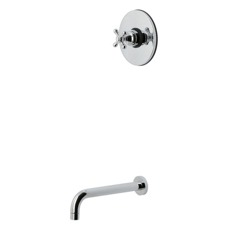 Kingston Brass Metropolitan Single-Handle Pressure Balanced Tub Faucet, Polished Chrome