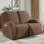  Housse pour canapé inclinable et extensible 2 places Wald