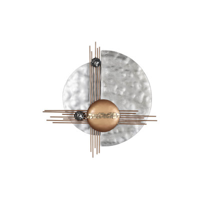 Handmade Glam Abstract Wall Decor on Metal